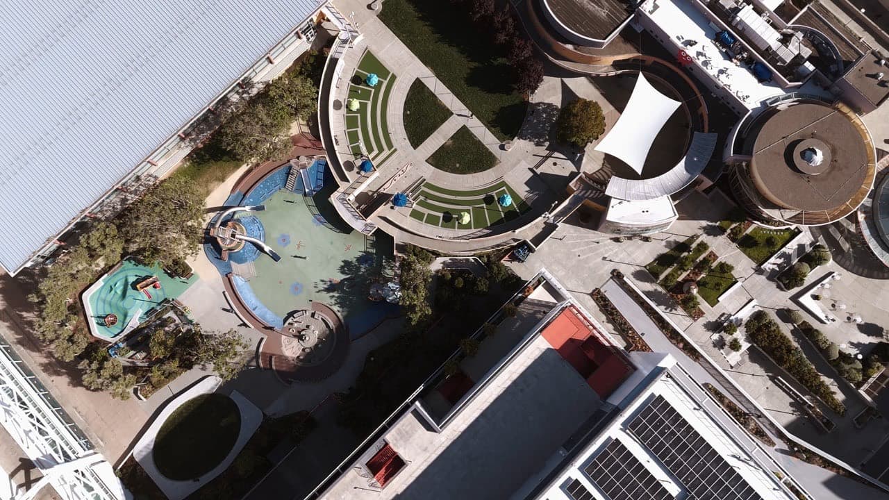 The Veranda indoor and patio event venue behind Moscone South